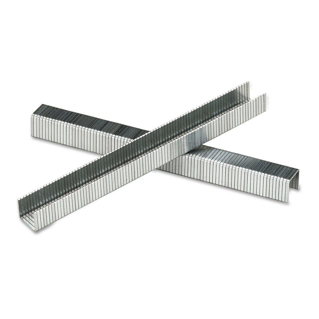 SharpShooter Heavy-Duty Tacker Staples, 0.38" Leg, 0.5" Crown, Steel, 1,000/Box - 