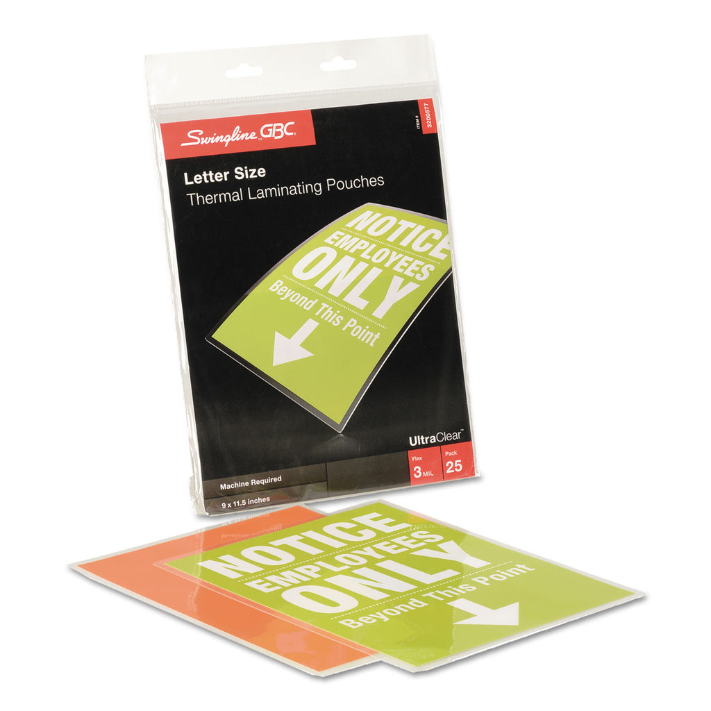 ultraclear-thermal-laminating-pouches-3-mil-9-x-115-gloss-clear-25-pack_gbc3200577b - 3