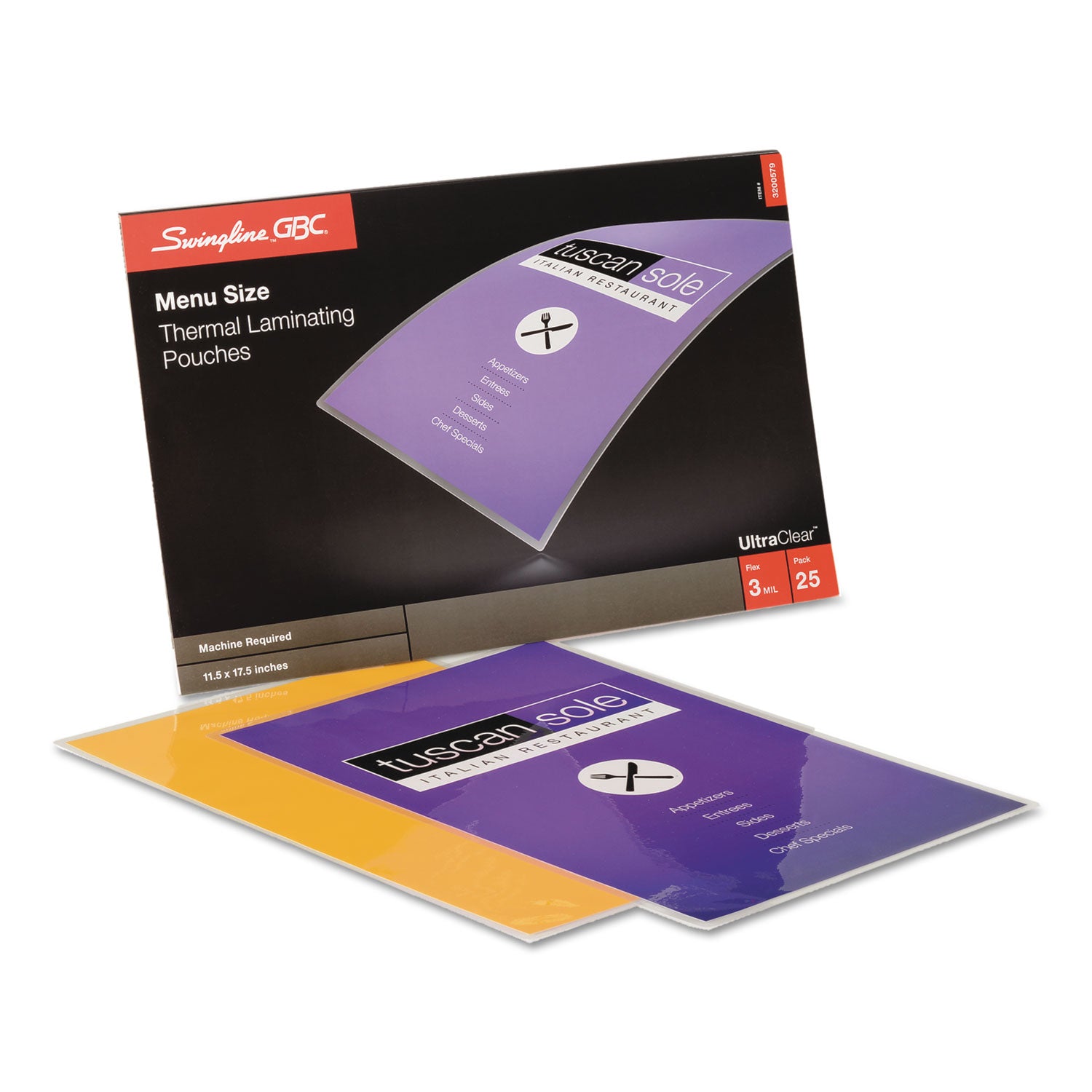 ultraclear-thermal-laminating-pouches-3-mil-115-x-175-gloss-clear-25-pack_gbc3200579 - 3
