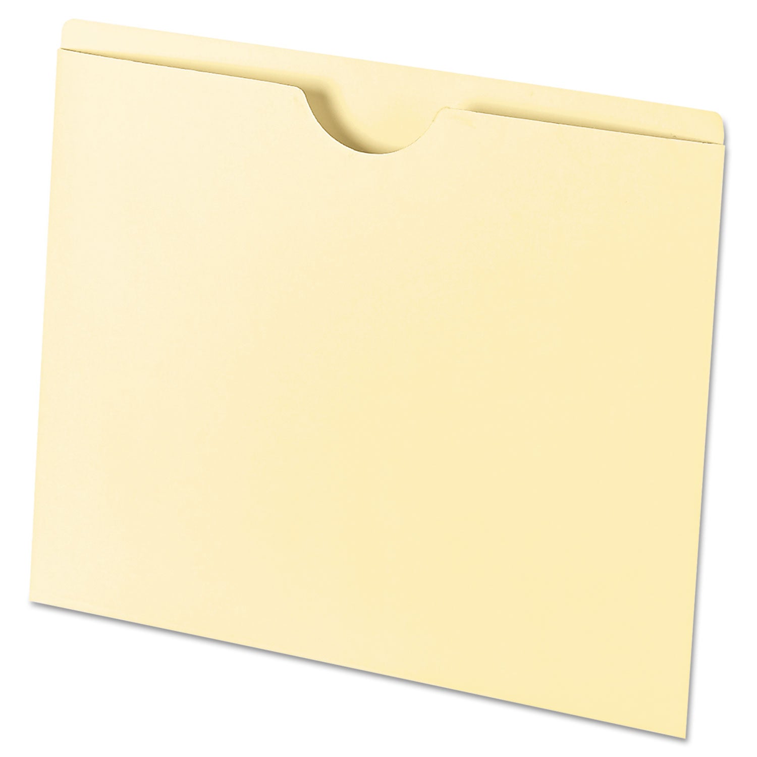 Economical Manila File Jackets, Letter Size, Manila, 100/Box - 