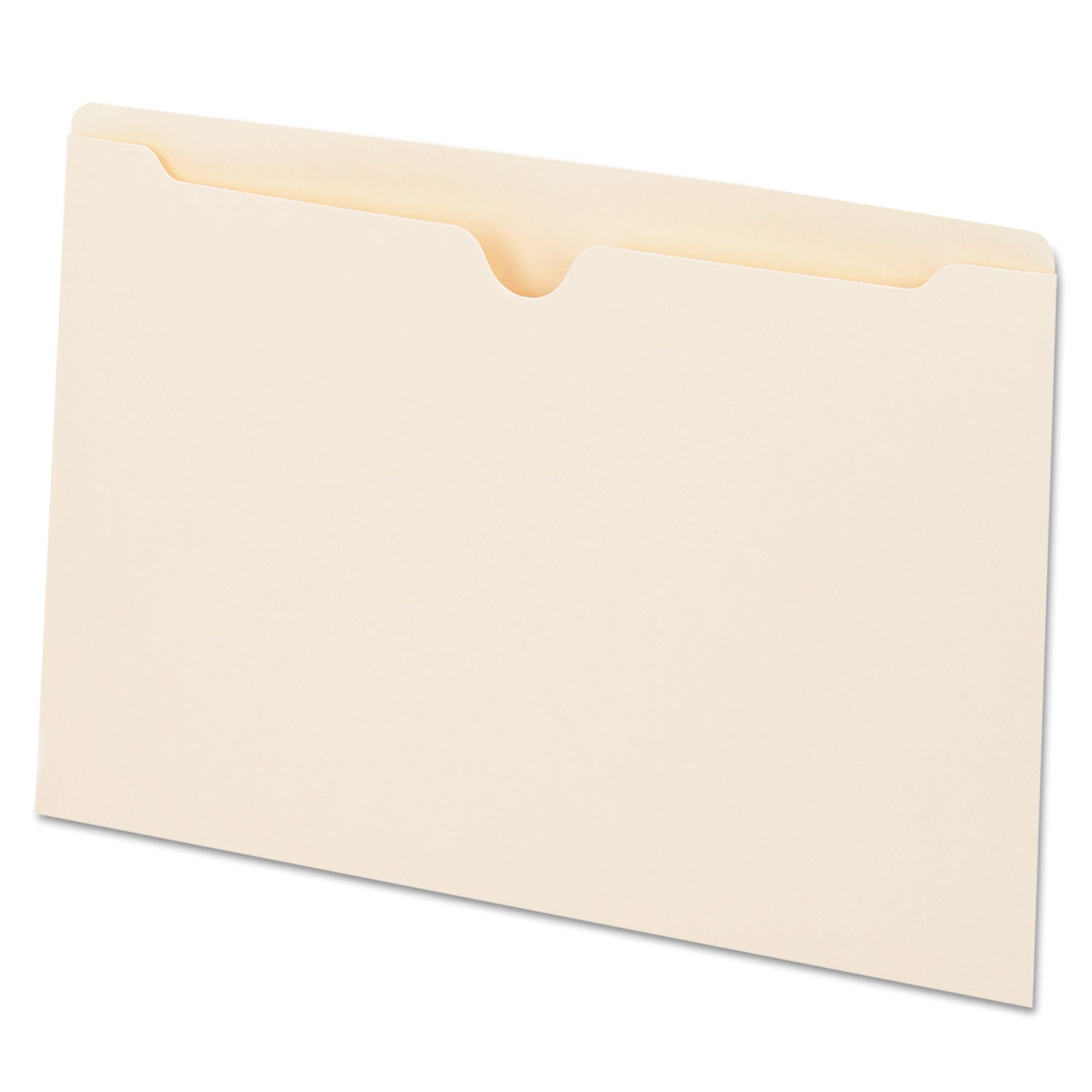 Economical Manila File Jackets, Legal Size, Manila, 100/Box - 