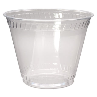 Greenware Cold Drink Cups, 9 oz, Clear, Old Fashioned, 50/Sleeve, 20 Sleeves/Carton