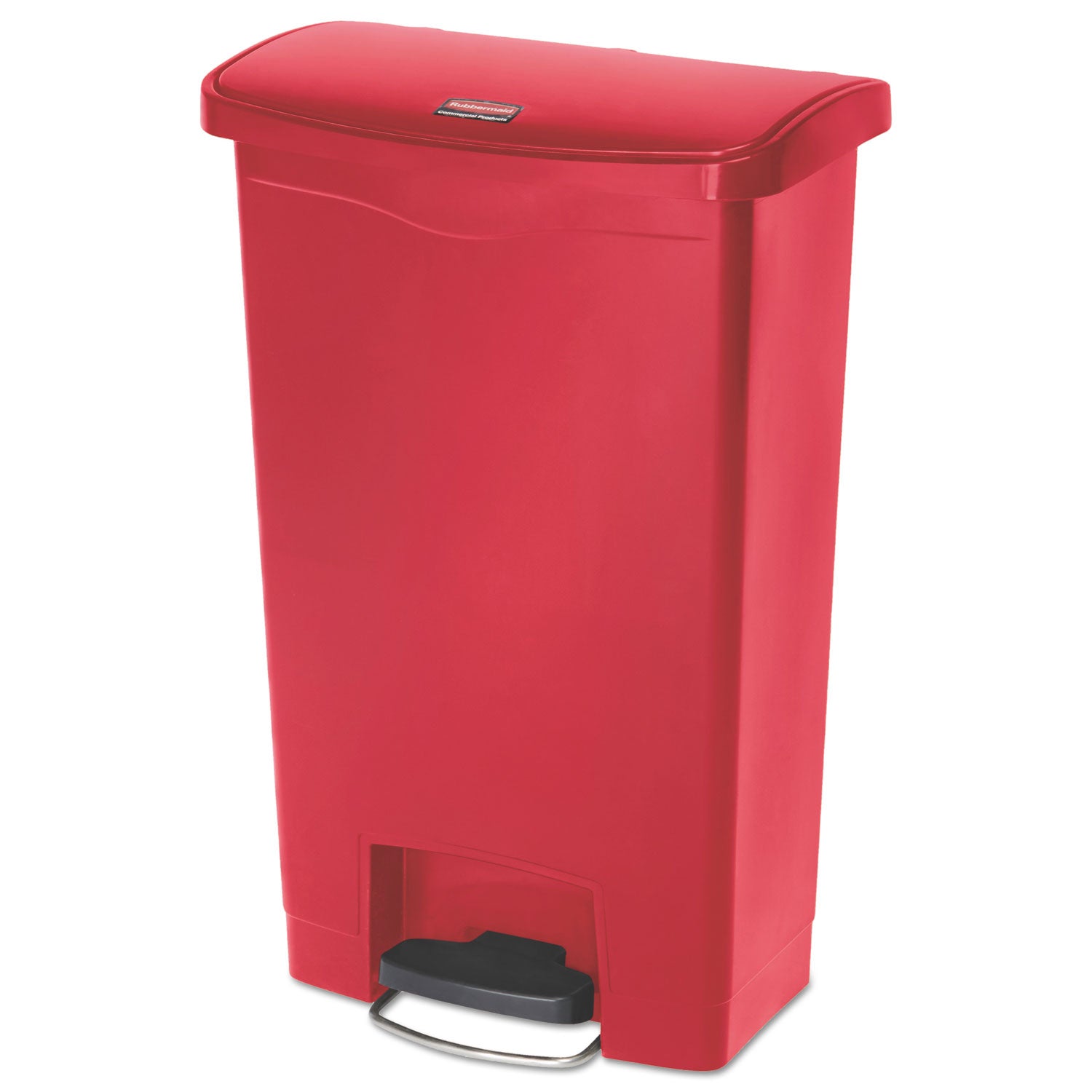 streamline-resin-step-on-container-front-step-style-13-gal-polyethylene-red_rcp1883566 - 1