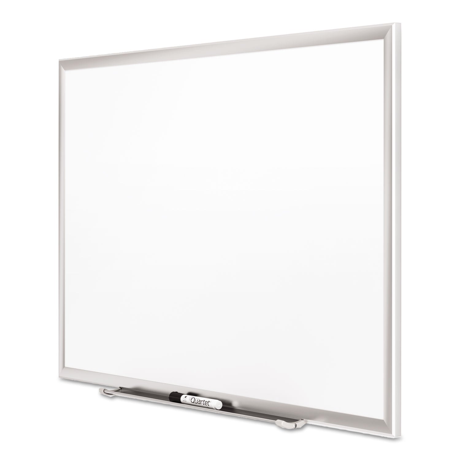 Classic Series Porcelain Magnetic Dry Erase Board, 72 x 48, White Surface, Silver Aluminum Frame - 