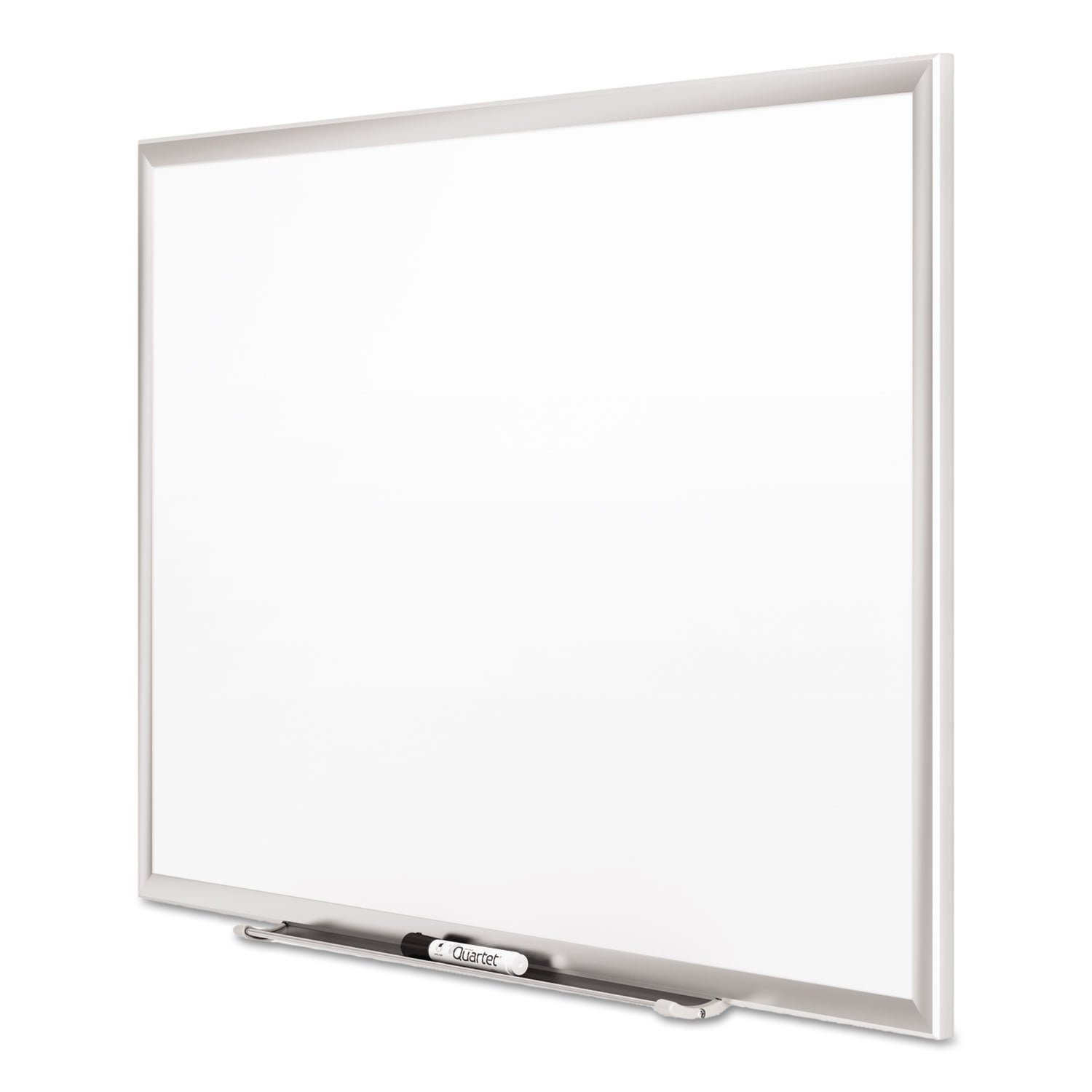 Classic Series Porcelain Magnetic Dry Erase Board, 60 x 36, White Surface, Silver Aluminum Frame - 