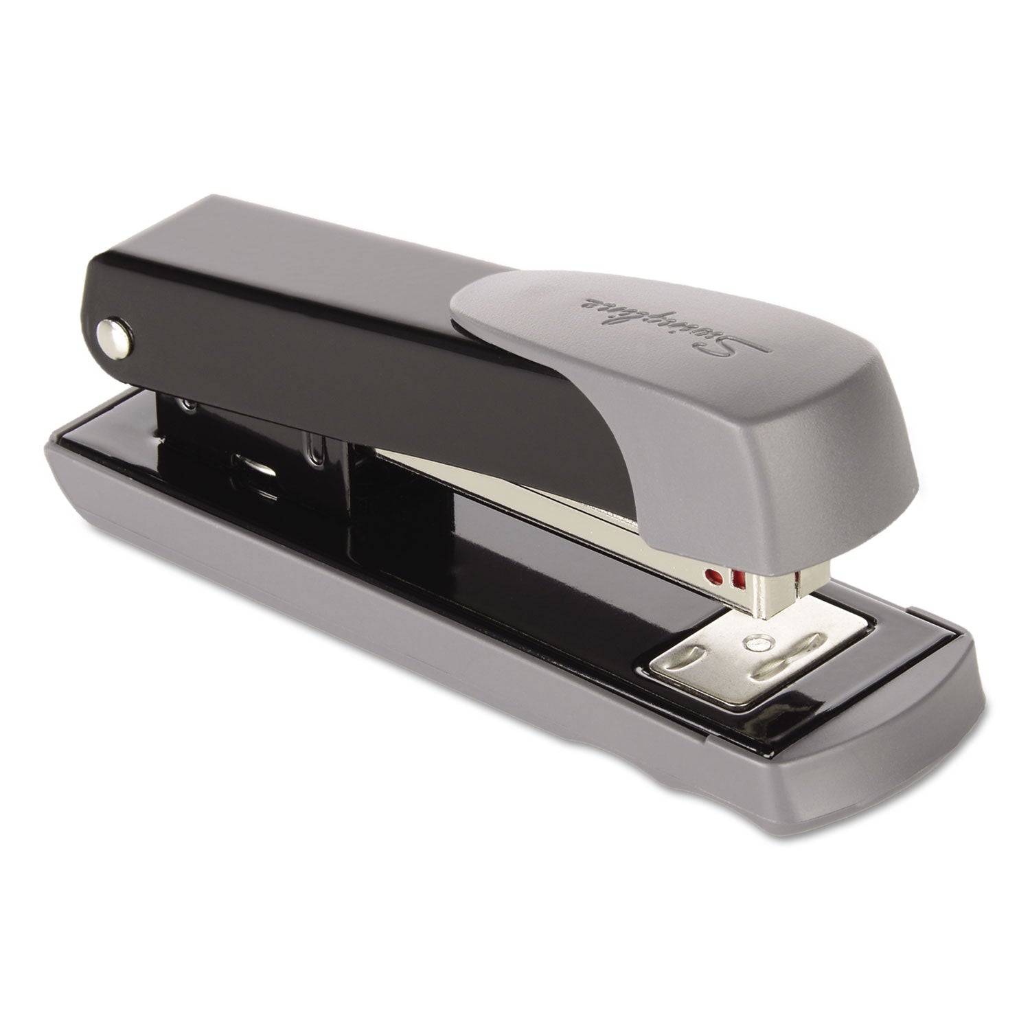 Compact Commercial Stapler, 20-Sheet Capacity, Black - 