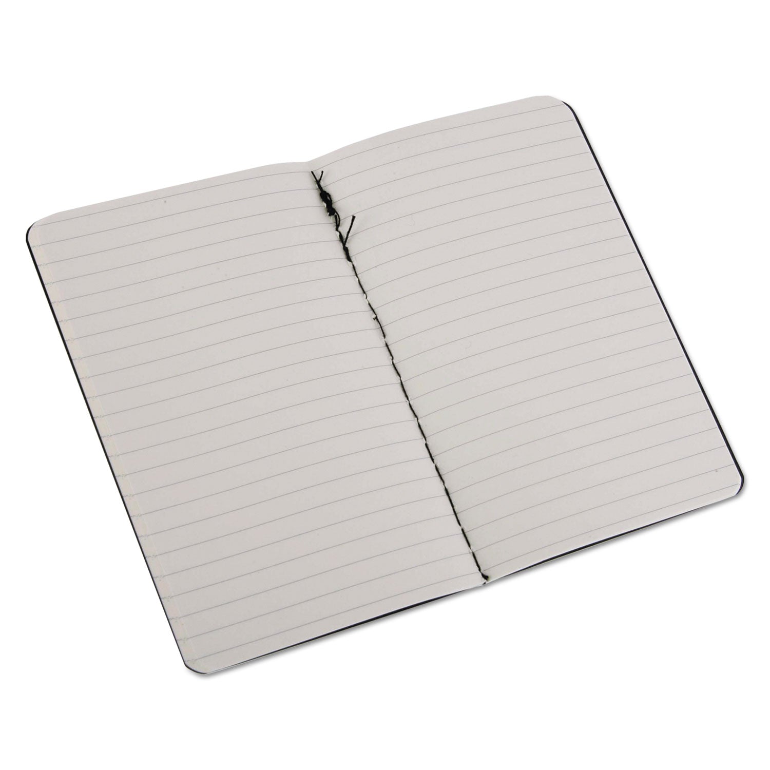 Cahier Journal, 1-Subject, Narrow Rule, Black Cover, (64) 5.5 x 3.5 Sheets, 3/Pack - 