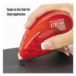 High Performance Adhesive Refill, 0.33" x 39.33 ft, Dries Clear - 