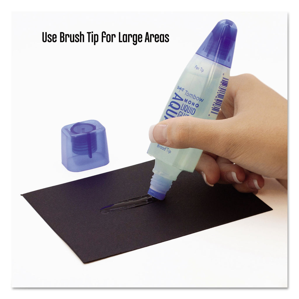 MONO Aqua Liquid Glue, 1.69 oz, Dries Clear - 