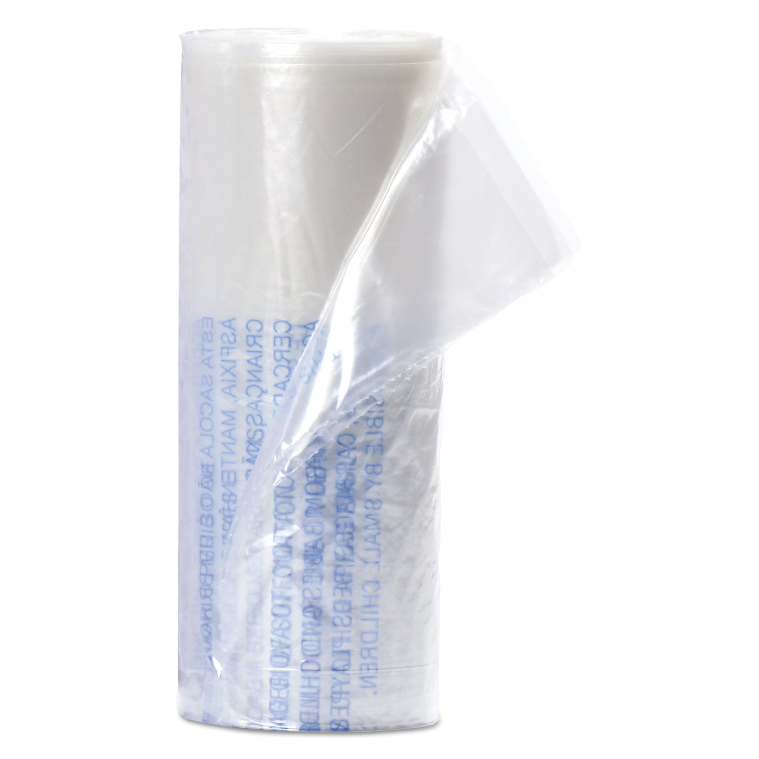 Plastic Shredder Bags, 6-8 gal Capacity, 100/Box - 