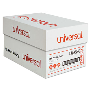 High-Bright Multipurpose Paper, 20 lb Bond Weight, 8.5 x 11, White, 500 Sheets/Ream, 10 Reams/Carton, 40 Cartons/Pallet