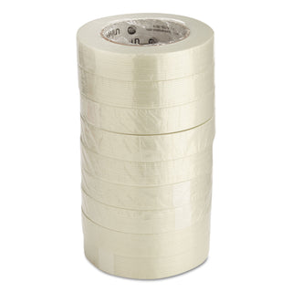 190# Medium Grade Filament Tape, 3" Core, 24 mm x 54.8 m, Clear - 