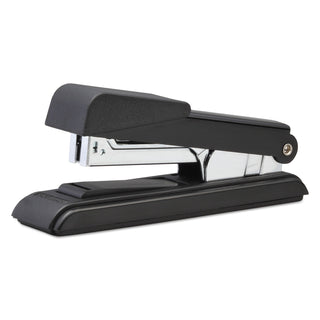 B8 PowerCrown Flat Clinch Premium Stapler, 40-Sheet Capacity, Black - 