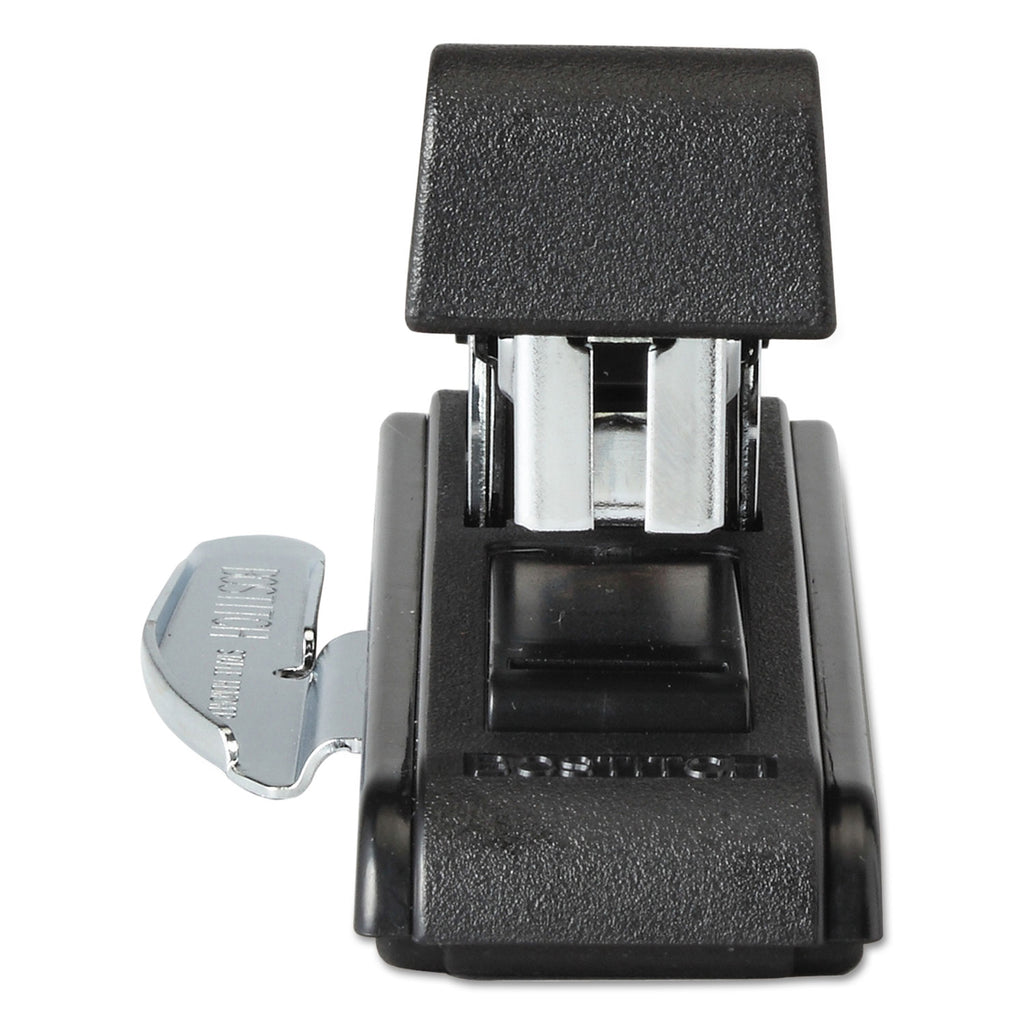 B8 PowerCrown Flat Clinch Premium Stapler, 40-Sheet Capacity, Black - 
