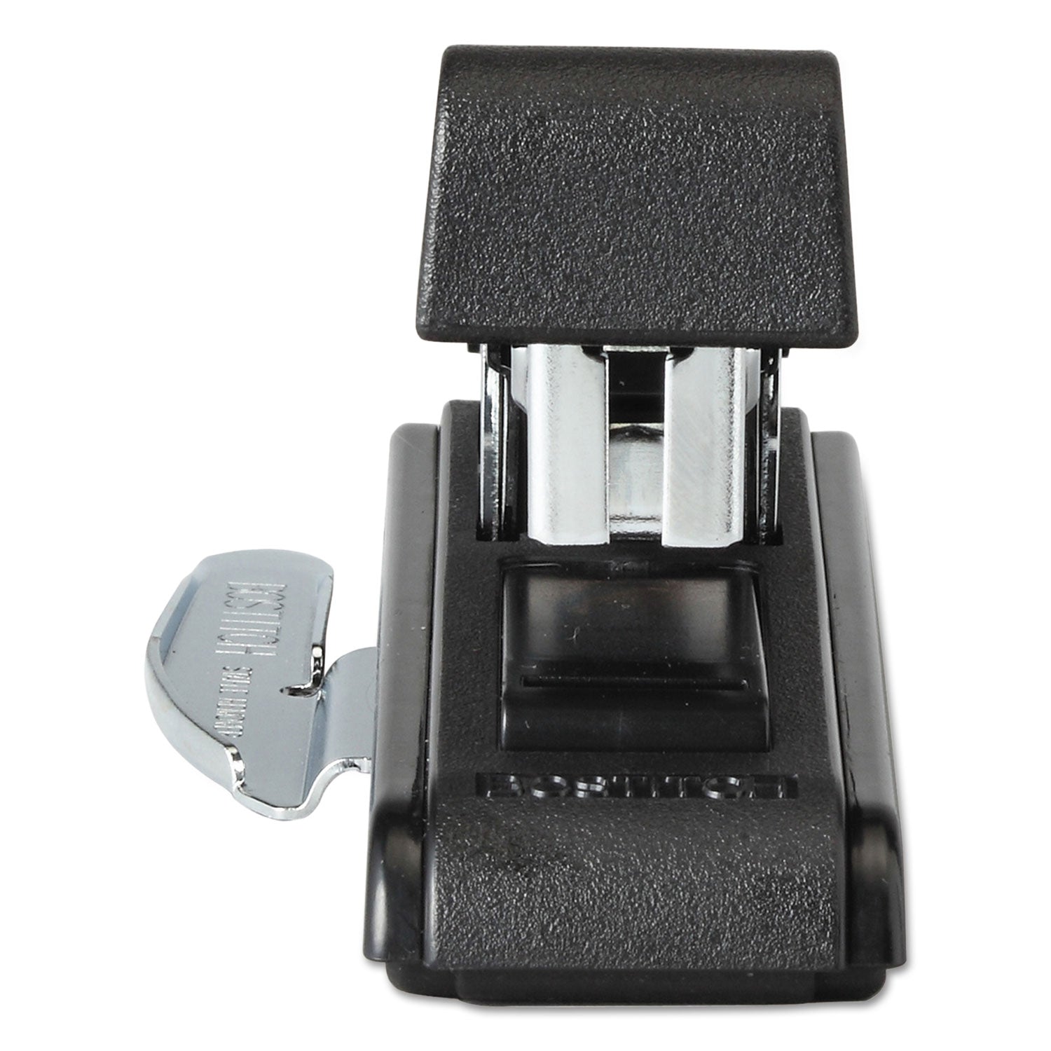 B8 PowerCrown Flat Clinch Premium Stapler, 40-Sheet Capacity, Black - 