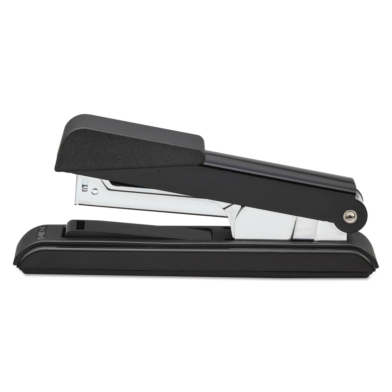 B8 PowerCrown Flat Clinch Premium Stapler, 40-Sheet Capacity, Black - 