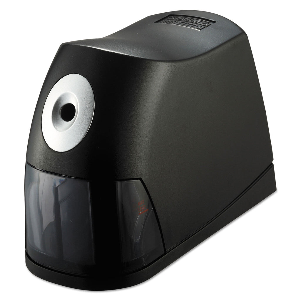 Electric Pencil Sharpener, AC-Powered, 2.75 x 7.5 x 5.5, Black - 