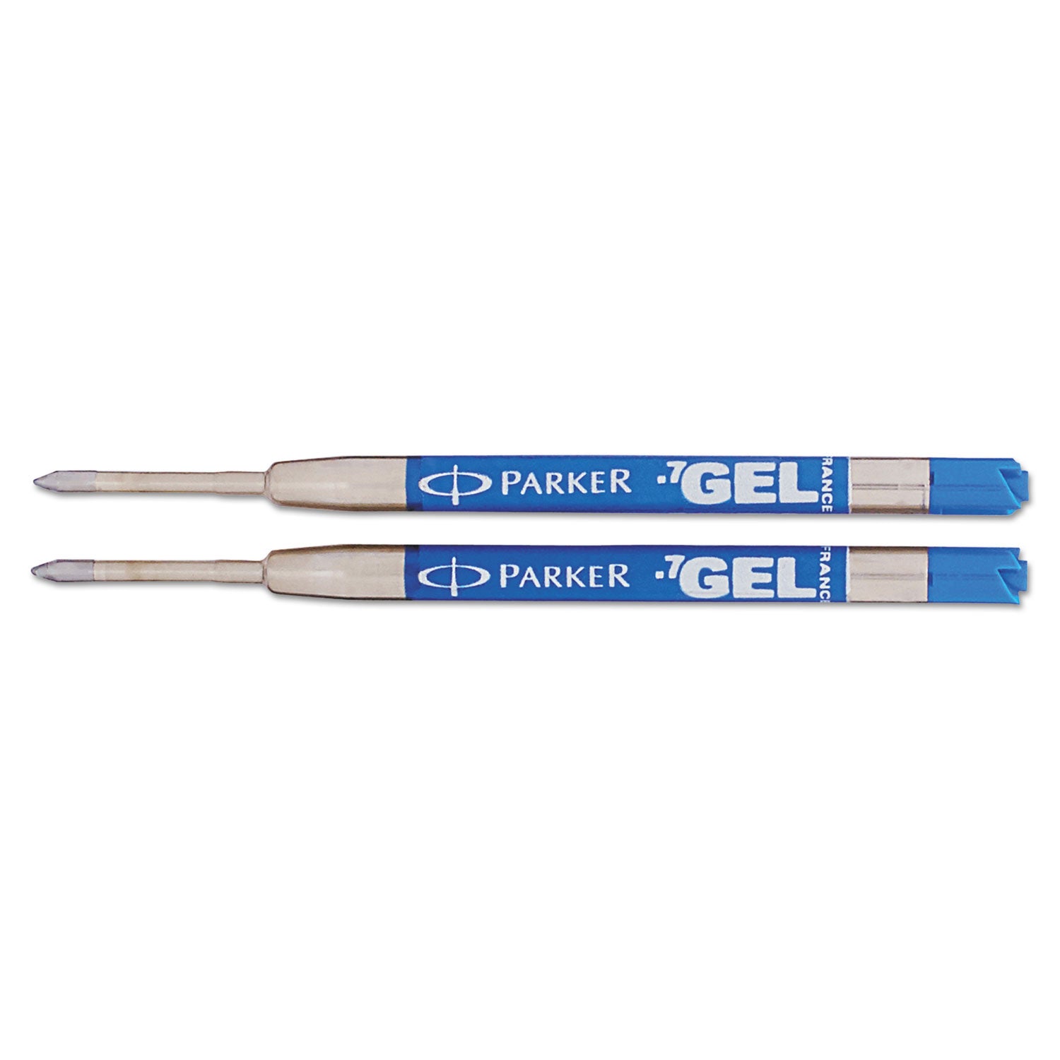 refill-for-parker-retractable-gel-ink-roller-ball-pens-medium-conical-tip-blue-ink-2-pack_par1950364 - 2