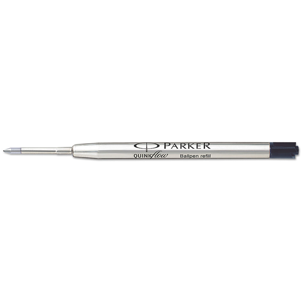Refill for Parker Ballpoint Pens, Fine Conical Tip, Black Ink