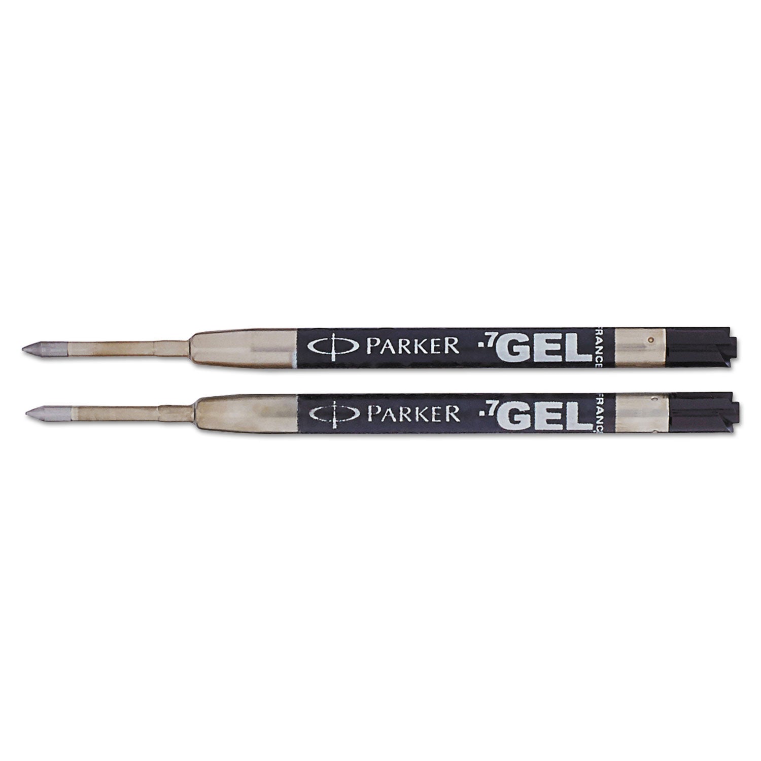 refill-for-parker-retractable-gel-ink-roller-ball-pens-medium-conical-tip-black-ink-2-pack_par1950362 - 2