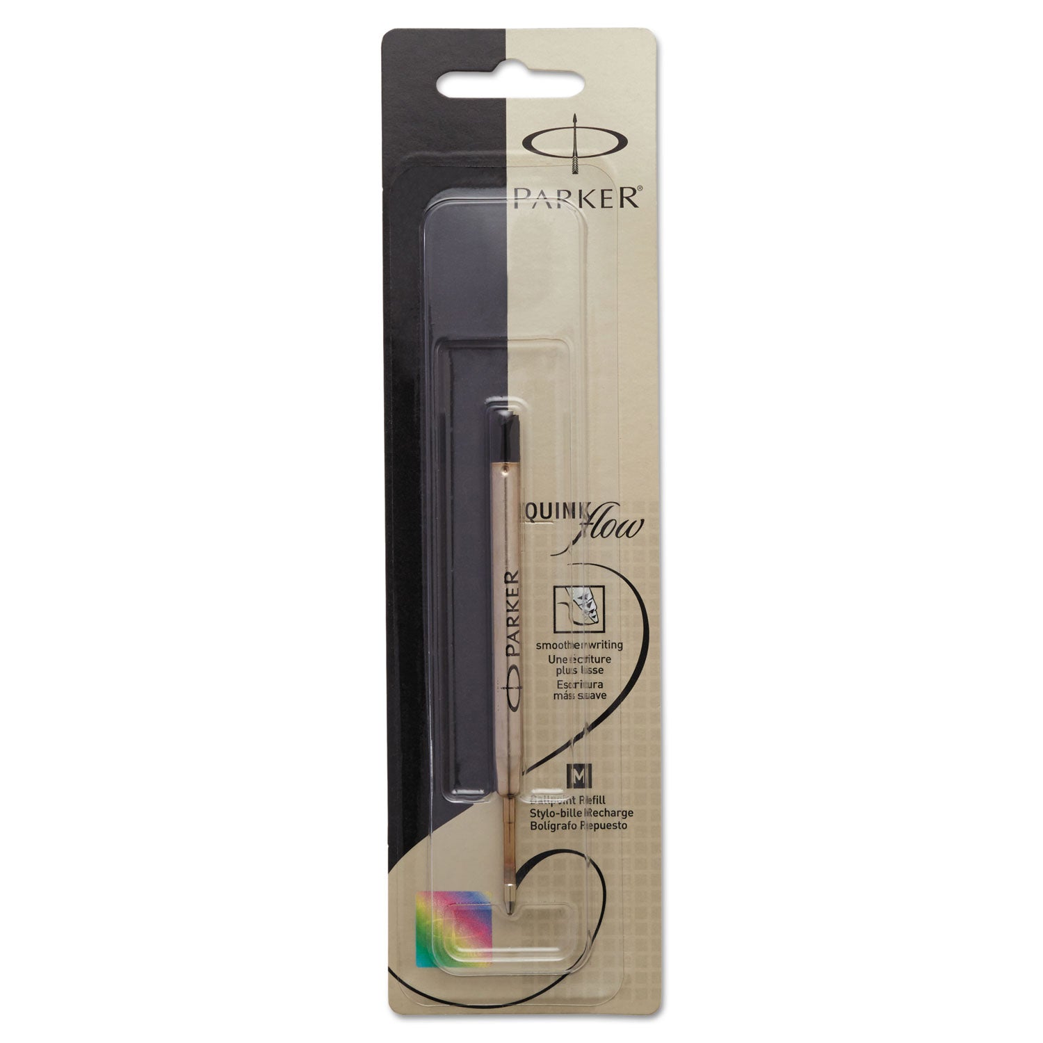 refill-for-parker-ballpoint-pens-medium-conical-tip-black-ink_par1950369 - 1