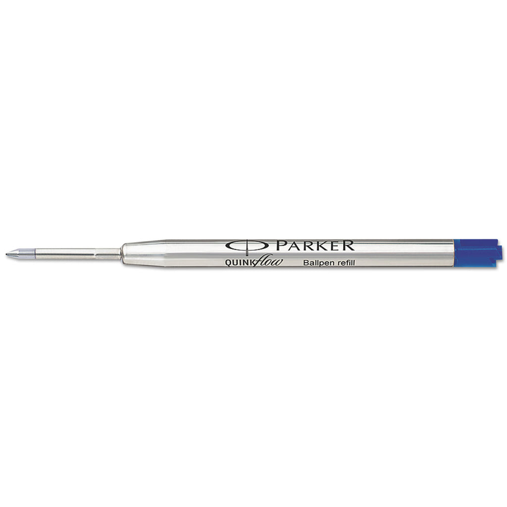 Refill for Parker Ballpoint Pens, Medium Conical Tip, Blue Ink