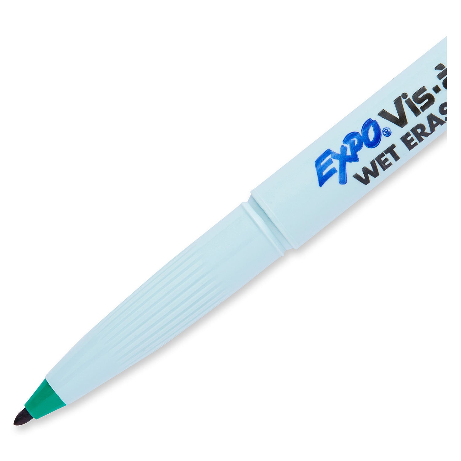 Vis-a-Vis Wet Erase Marker, Fine Bullet Tip, Green, Dozen - 