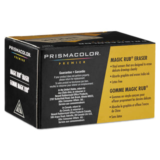 MAGIC RUB Eraser, For Pencil/Ink Marks, Rectangular Block, Medium, Off White, Dozen