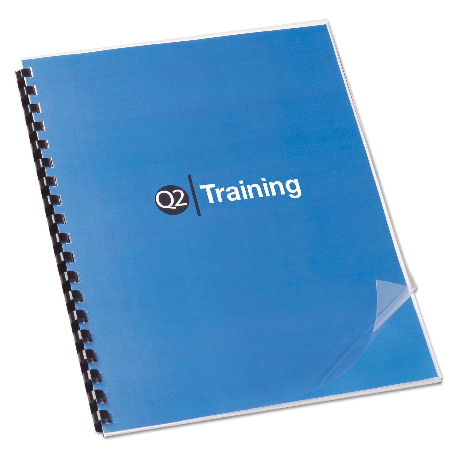 Clear View Presentation Covers for Binding Systems, Clear, 11 x 8.5, Punched, 100/Box - 