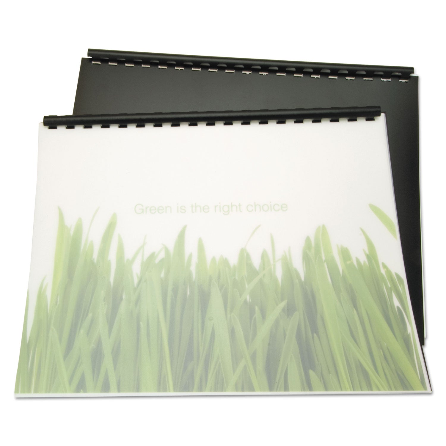 100%-recycled-poly-binding-cover-frost-11-x-85-unpunched-25-pack_gbc25817 - 8