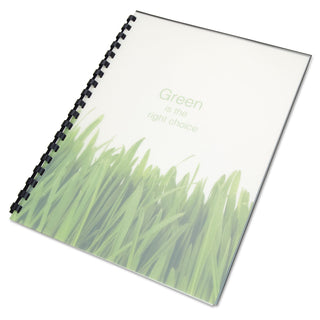 100%-recycled-poly-binding-cover-frost-11-x-85-unpunched-25-pack_gbc25817 - 5