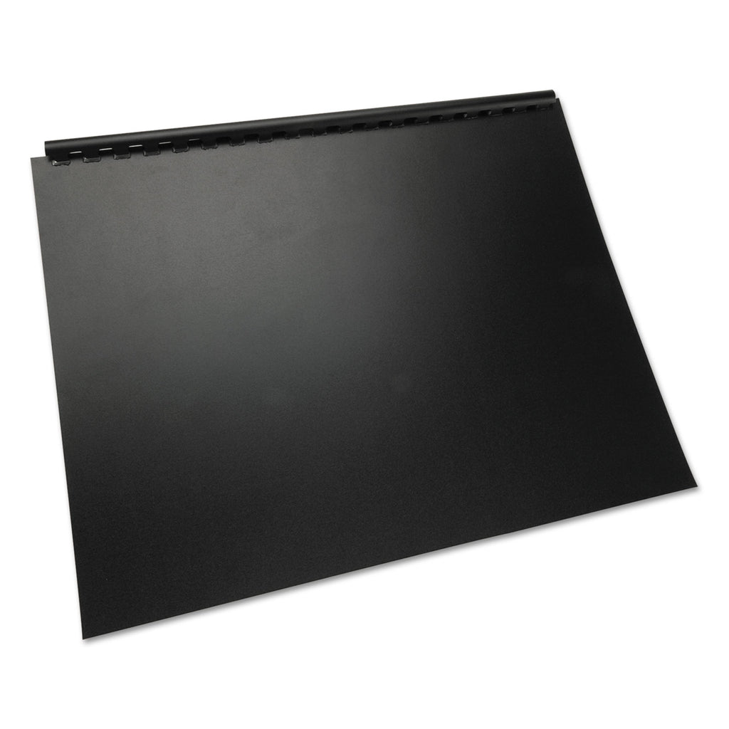 100% Recycled Poly Binding Cover, Black, 11 x 8.5, Unpunched, 25/Pack