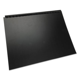 100% Recycled Poly Binding Cover, Black, 11 x 8.5, Unpunched, 25/Pack