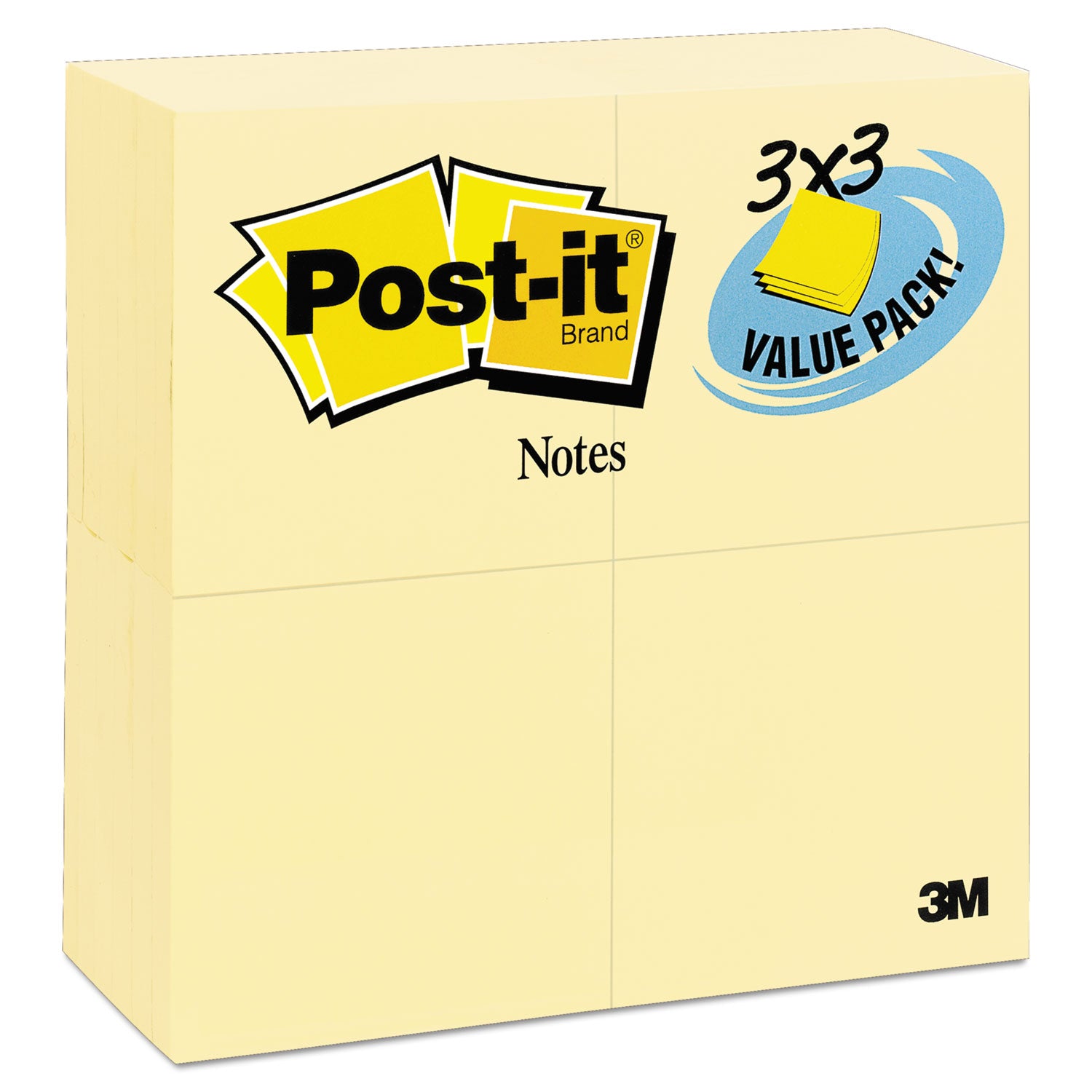 original-pads-in-canary-yellow-value-pack-3-x-3-100-sheets-pad-24-pads-pack_mmm65424vad - 1