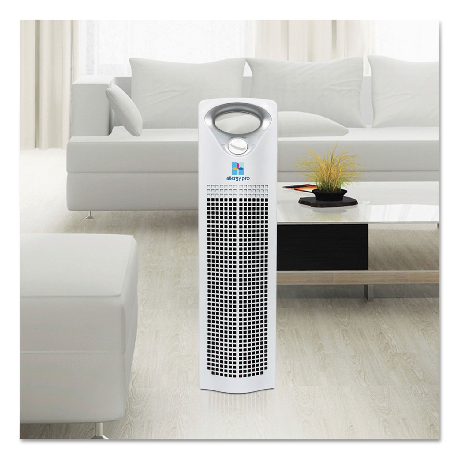 AP200 True HEPA Air Purifier, 212 sq ft Room Capacity, White - 