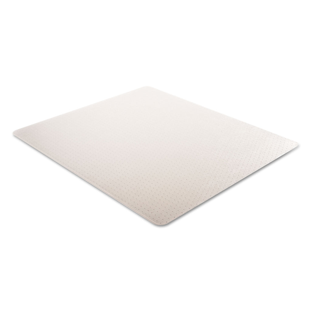 DuraMat Moderate Use Chair Mat, Low Pile Carpet, Flat, 46 x 60, Rectangle, Clear - 7