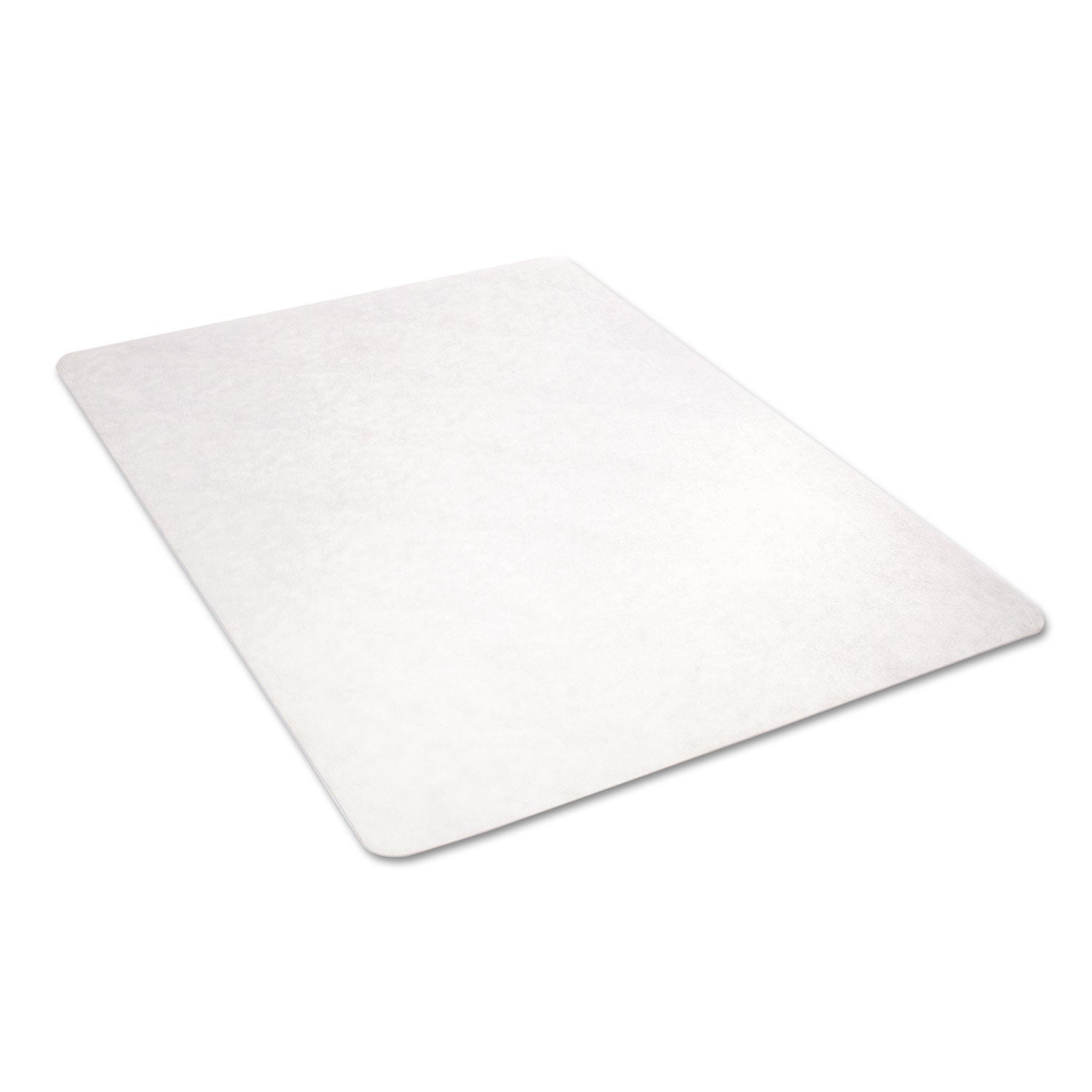 EconoMat All Day Use Chair Mat for Hard Floors, Flat Packed, 46 x 60, Clear - 