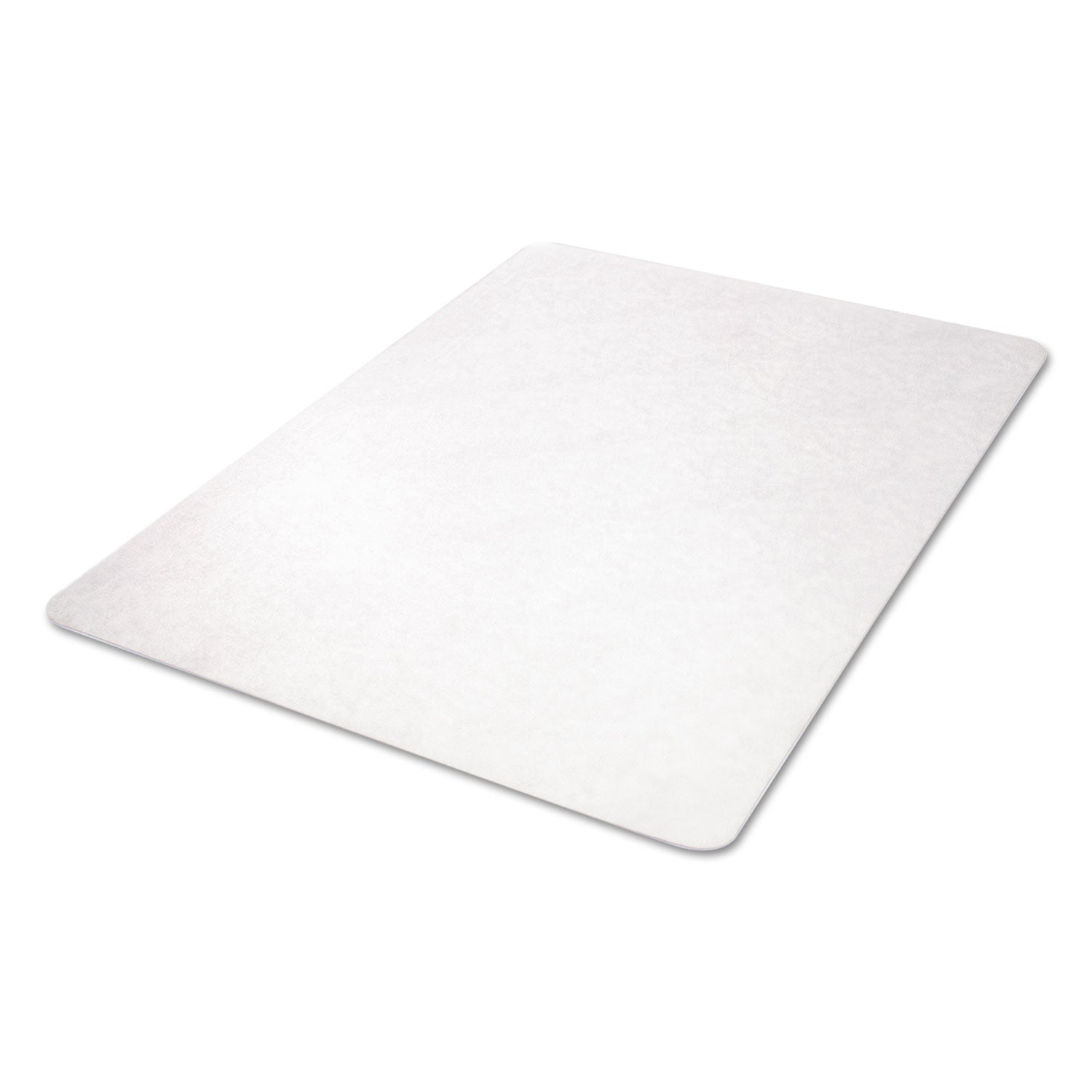 EconoMat All Day Use Chair Mat for Hard Floors, Flat Packed, 46 x 60, Clear - 