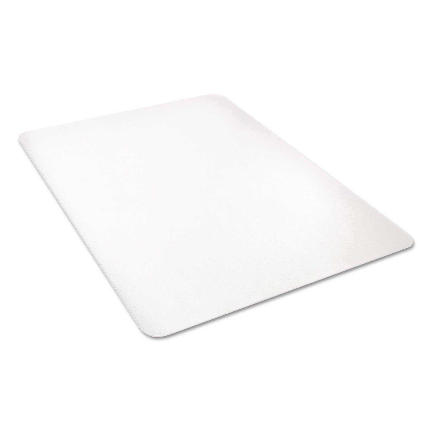 All Day Use Chair Mat - Hard Floors, 36 x 48, Rectangular, Clear - 