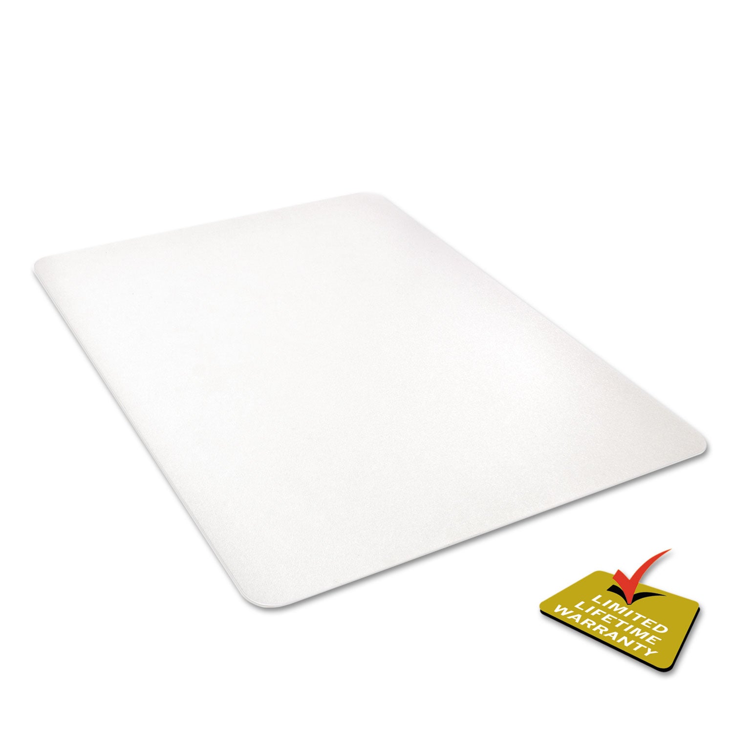 All Day Use Chair Mat - Hard Floors, 45 x 53, Rectangle, Clear - 