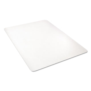 All Day Use Chair Mat - Hard Floors, 45 x 53, Rectangle, Clear