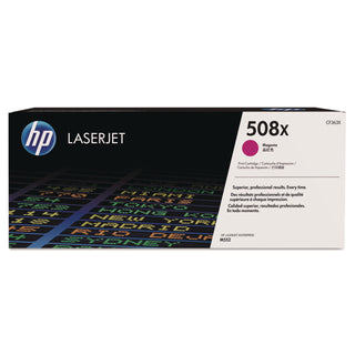 HP 508X, (CF363X) High-Yield Magenta Original LaserJet Toner Cartridge