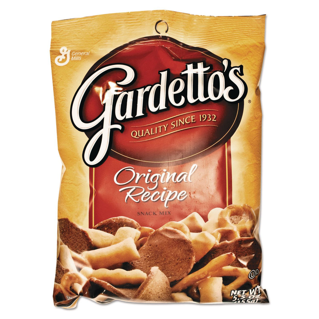 Gardetto's Snack Mix, Original Flavor, 5.5 oz Bag, 7/Box