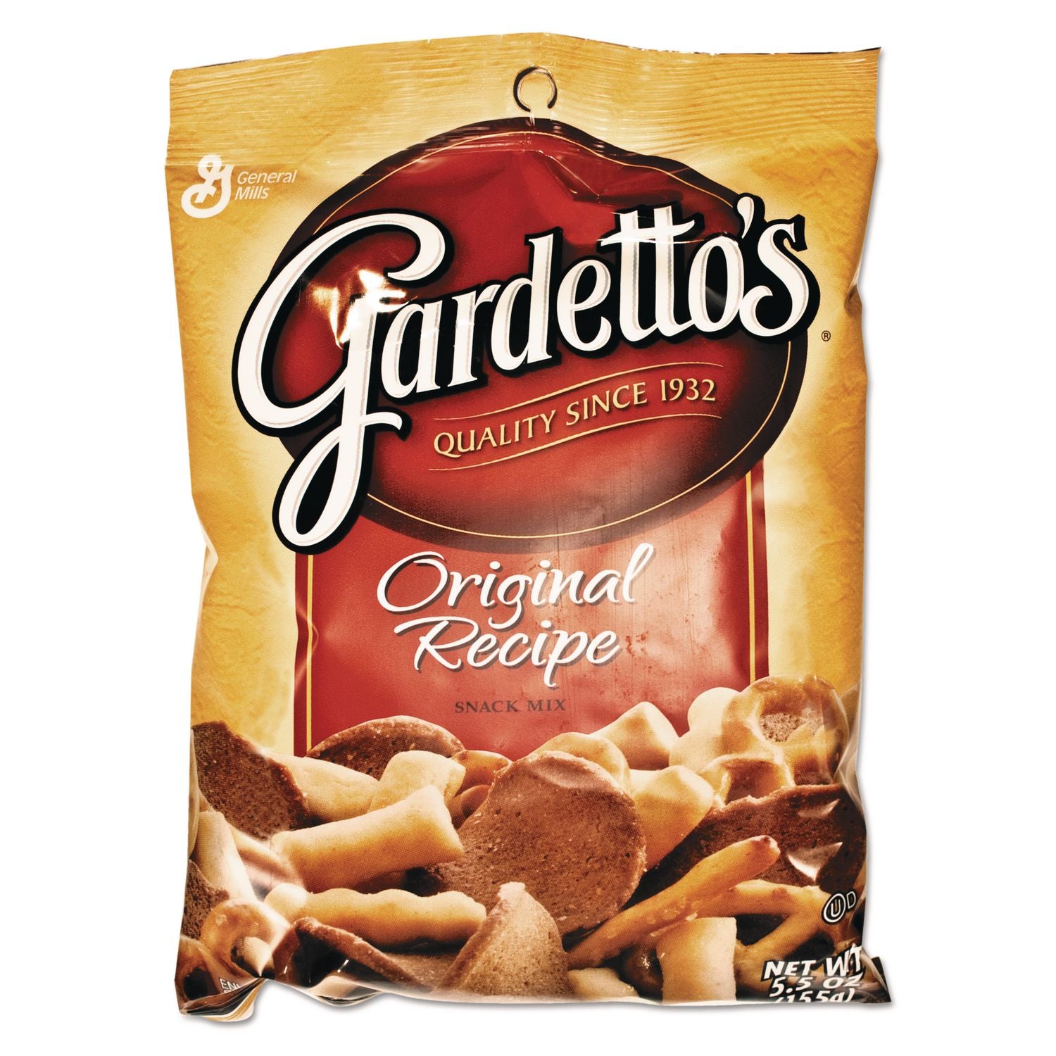 Gardetto's Snack Mix, Original Flavor, 5.5 oz Bag, 7/Box