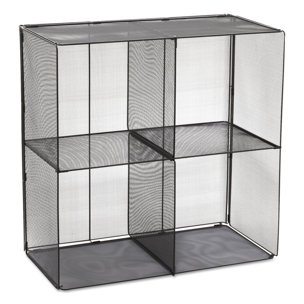Onyx Mesh Cube, 28.5w x 14.5d x 28.5h, Black - 