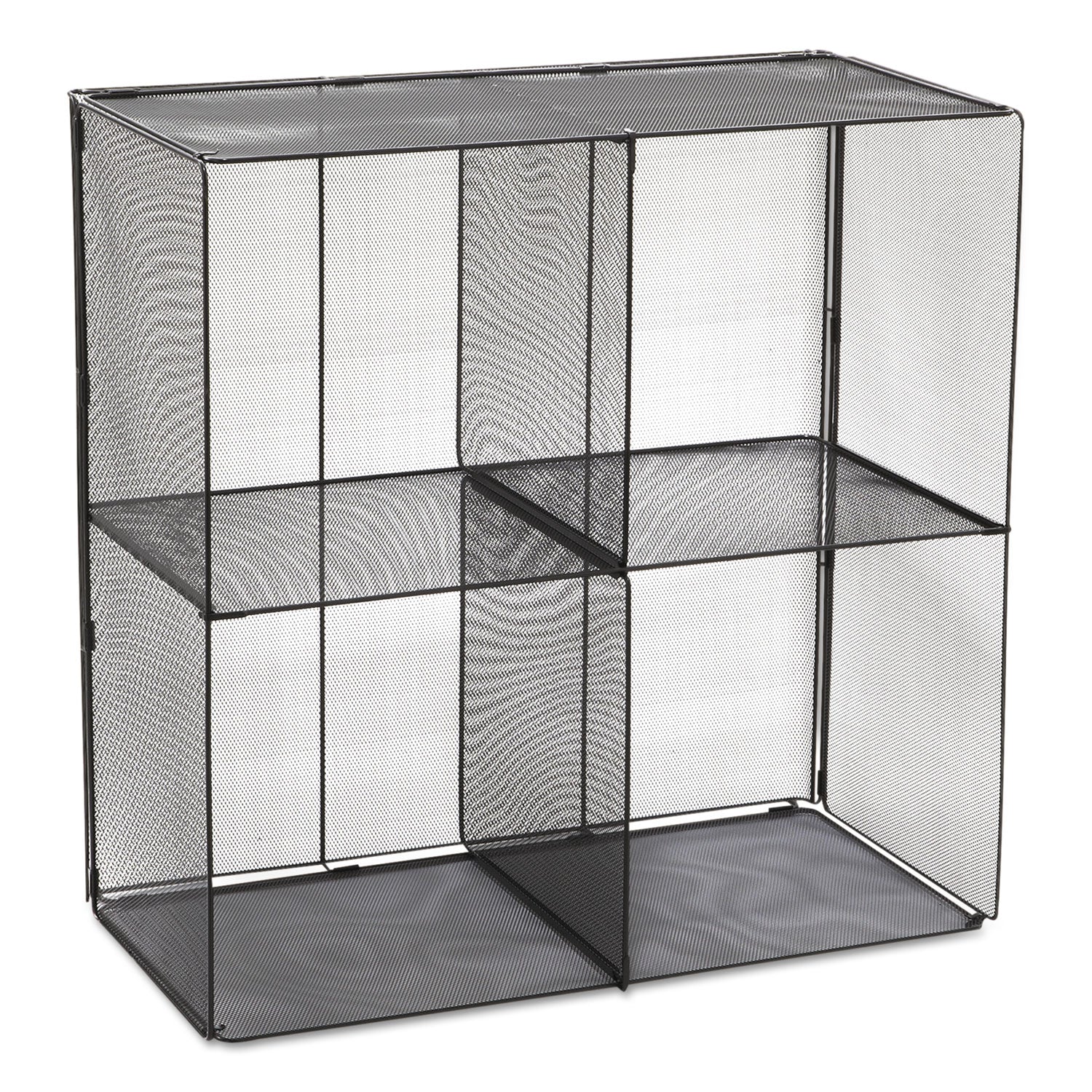 Onyx Mesh Cube, 28.5w x 14.5d x 28.5h, Black - 