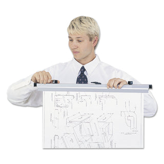 Sheet File Hanging Clamps, 100 Sheets Per Clamp, 30" Length, 6/Carton - 