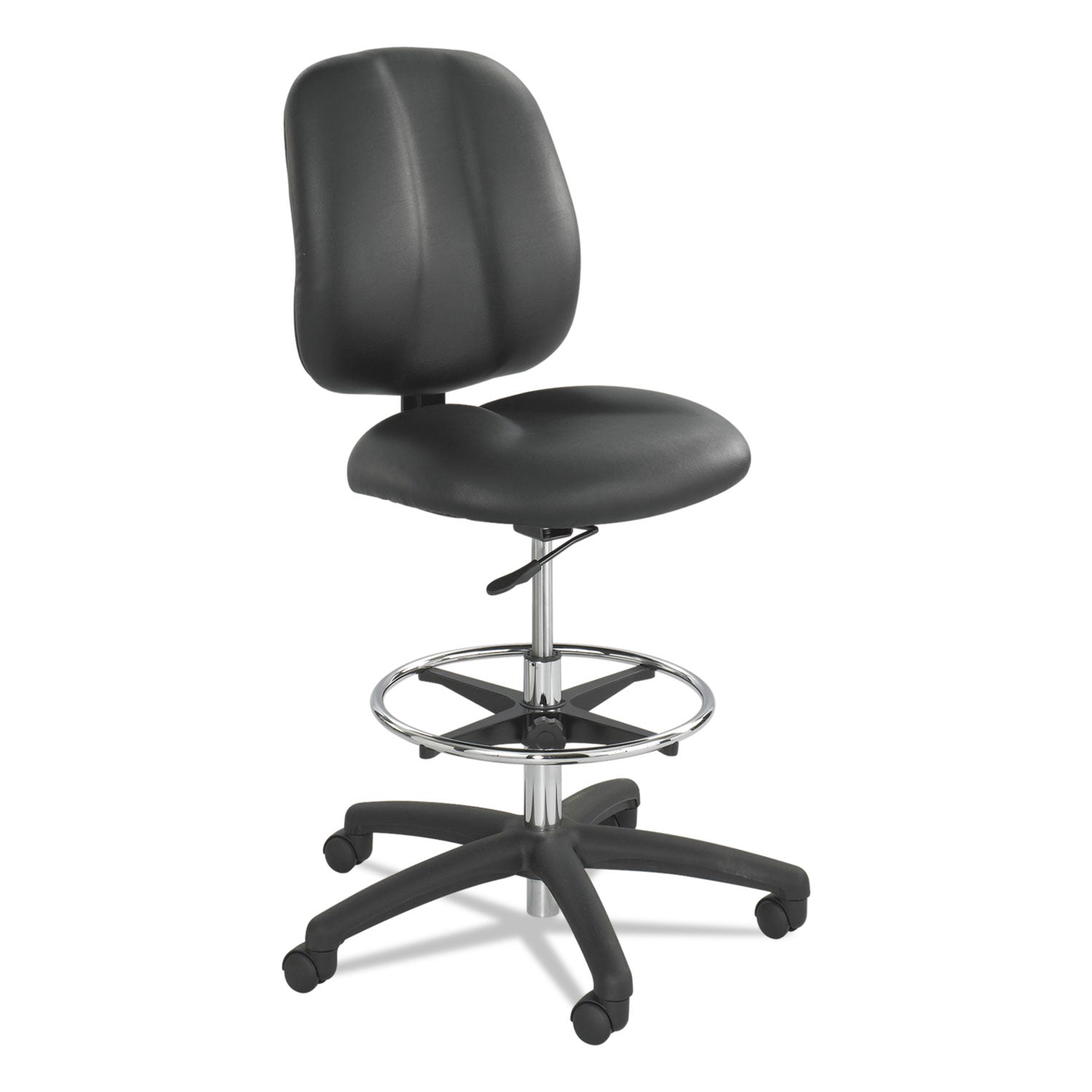 Apprentice II Extended-Height Chair, Supports Up to 250 lb, 22" to 32" Seat Height, Black