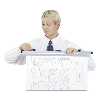 Sheet File Hanging Clamps, 100 Sheets Per Clamp, 24" Length, 6/Carton - 