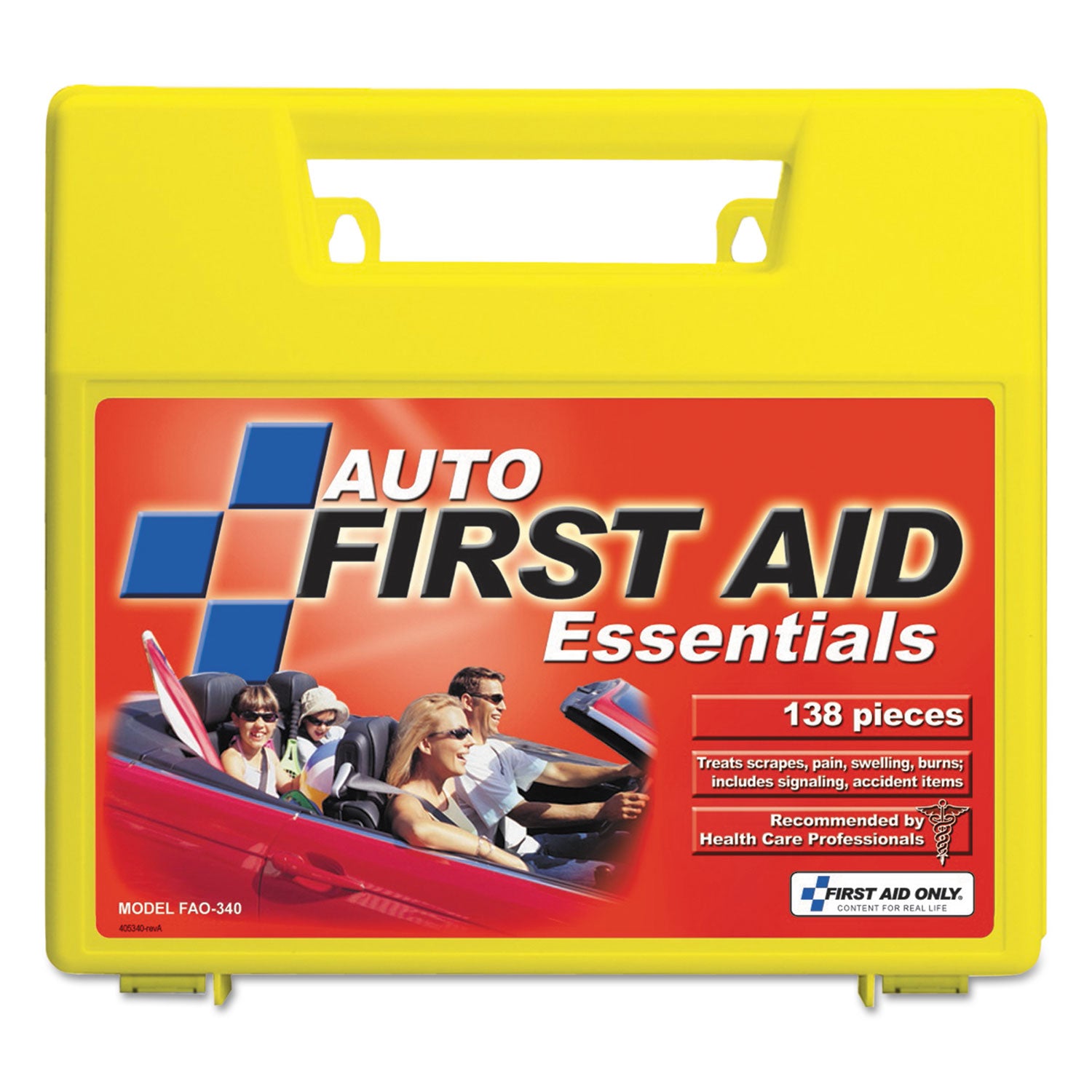 essentials-first-aid-kit-for-5-people-138-pieces-plastic-case_fao340 - 2